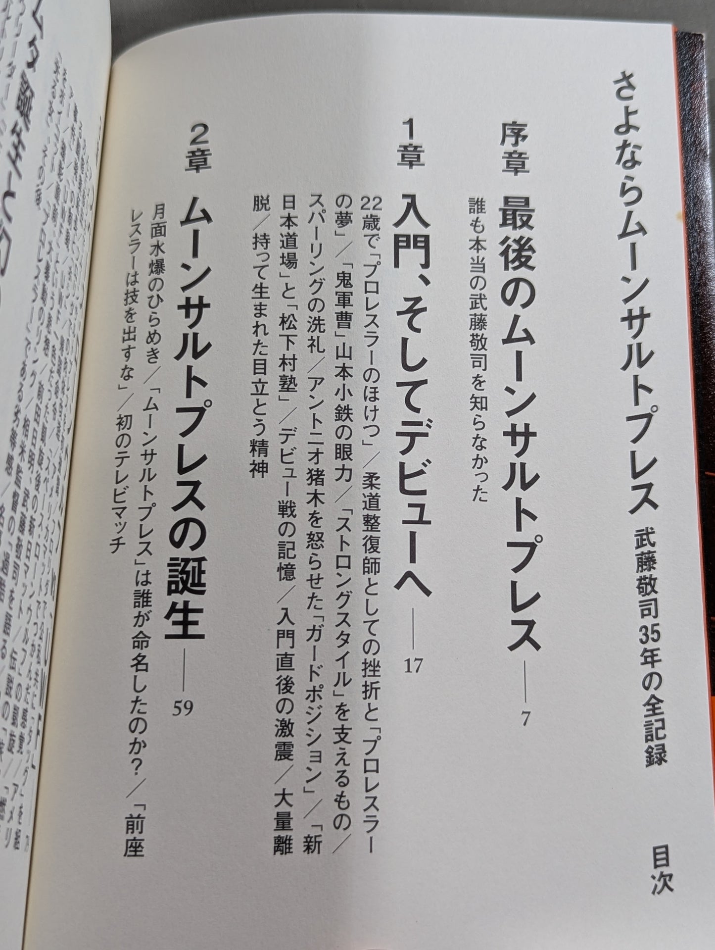 さよならムーンサルトプレス 武藤敬司35年の全記録