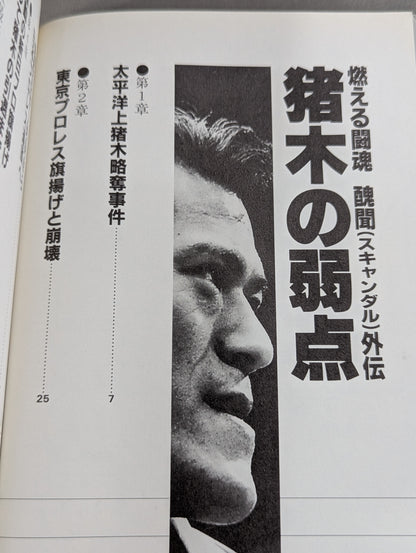 Inoki 's Weaknesses Burning Fighting Spirit Scandal (Scandal) Gaiden