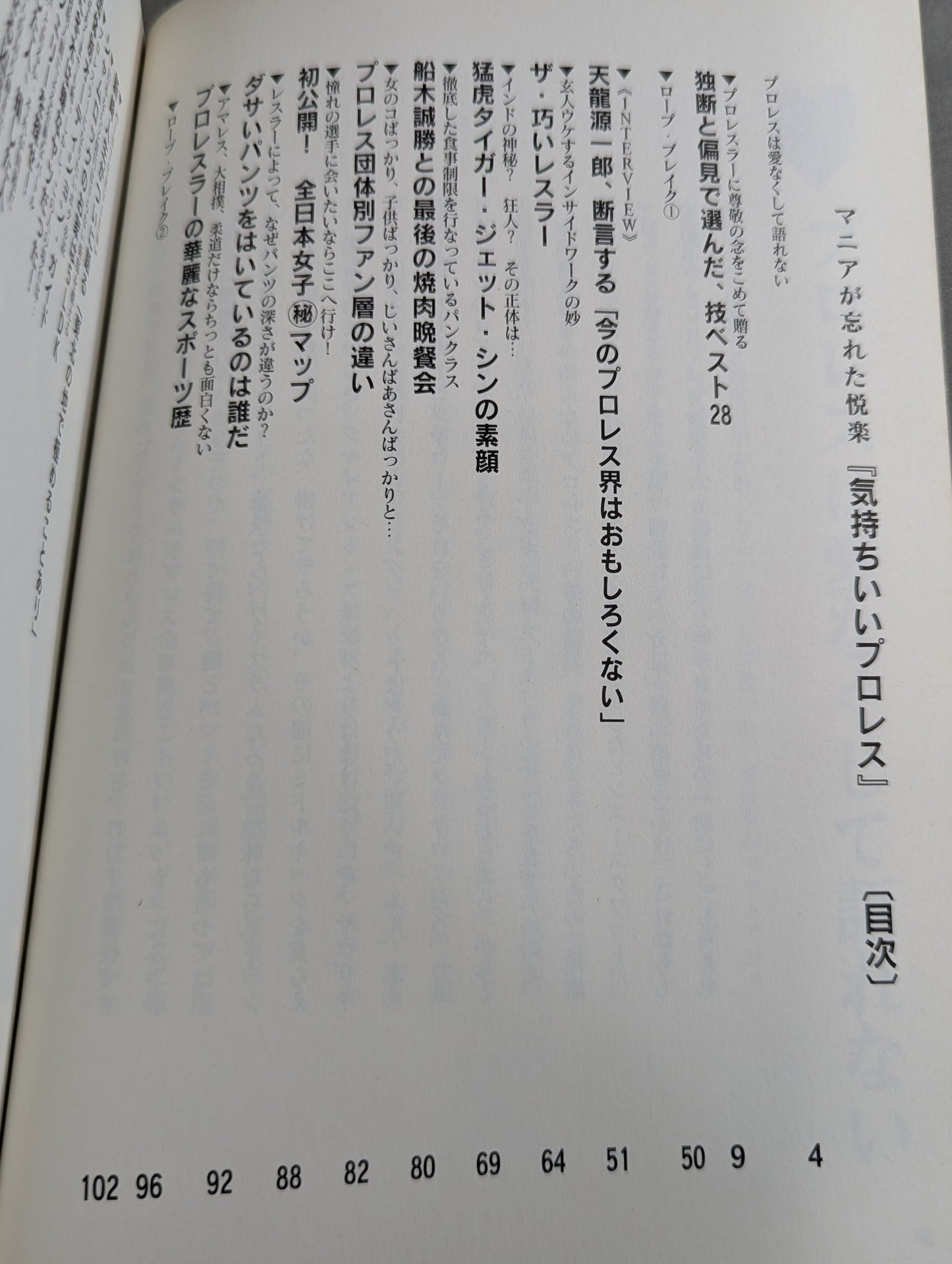マニアが忘れた悦楽 気持ちいいプロレス