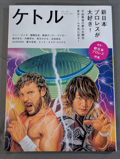 ケトル VOL.46「特集：新日本プロレスが大好き! 平成最後の夢の大舞台 東京ドーム大会に迫る!」