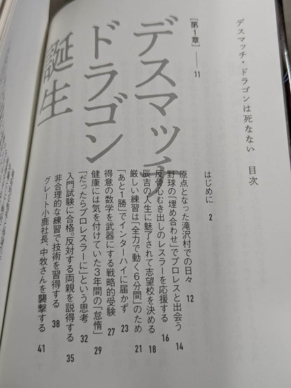 Ryuji Ito  hand signed autograph : Deathmatch Dragons Don't Die