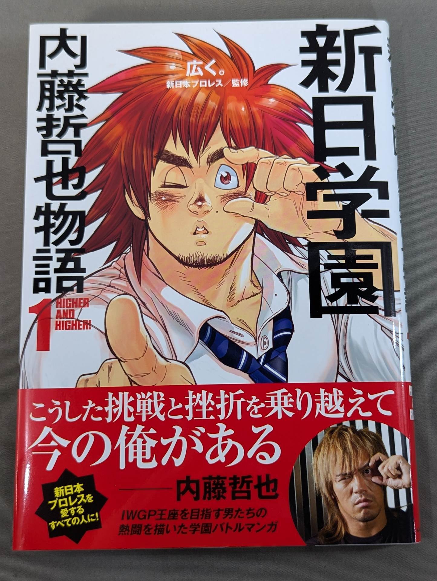 New Japan Gakuen Tetsuya Naito Story 1