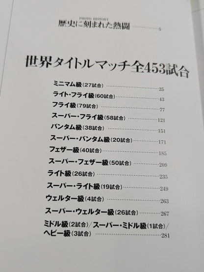 日本プロボクシング史 世界タイトルマッチで見る50年