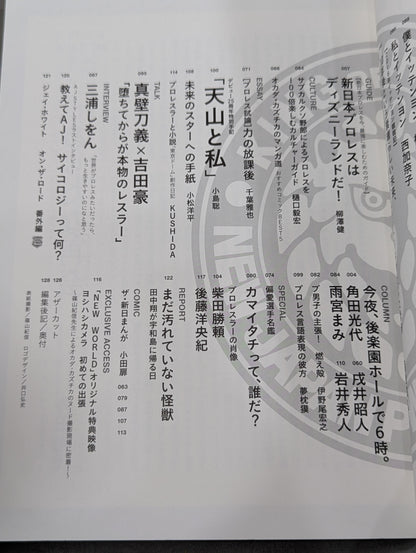 【全2冊セット】「新日本プロレスワールド」公式ブック NEW WORLD Vol.1 ＆ Vol.2