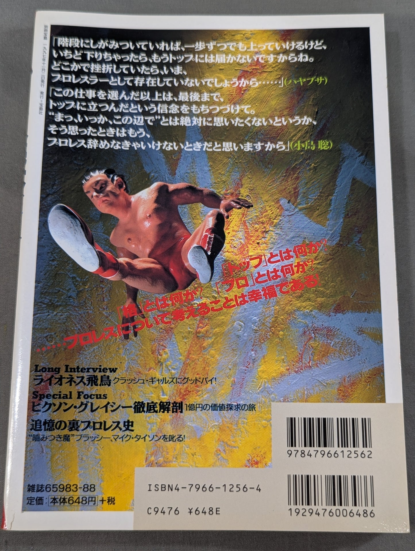 別冊宝島 特別編集 プロレス読本Files Vol.3