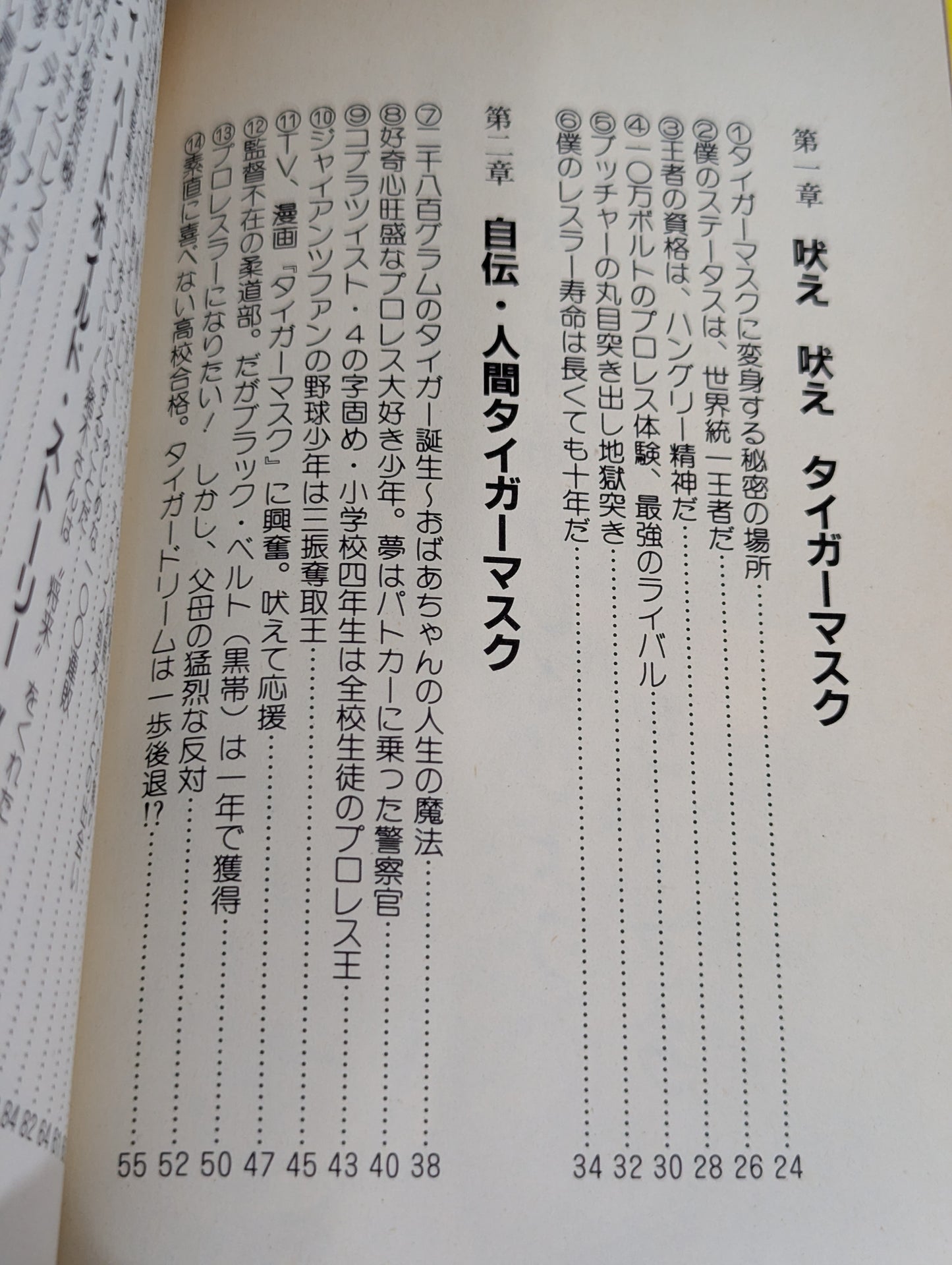 いきなり王者。吠え吠えタイガーマスク