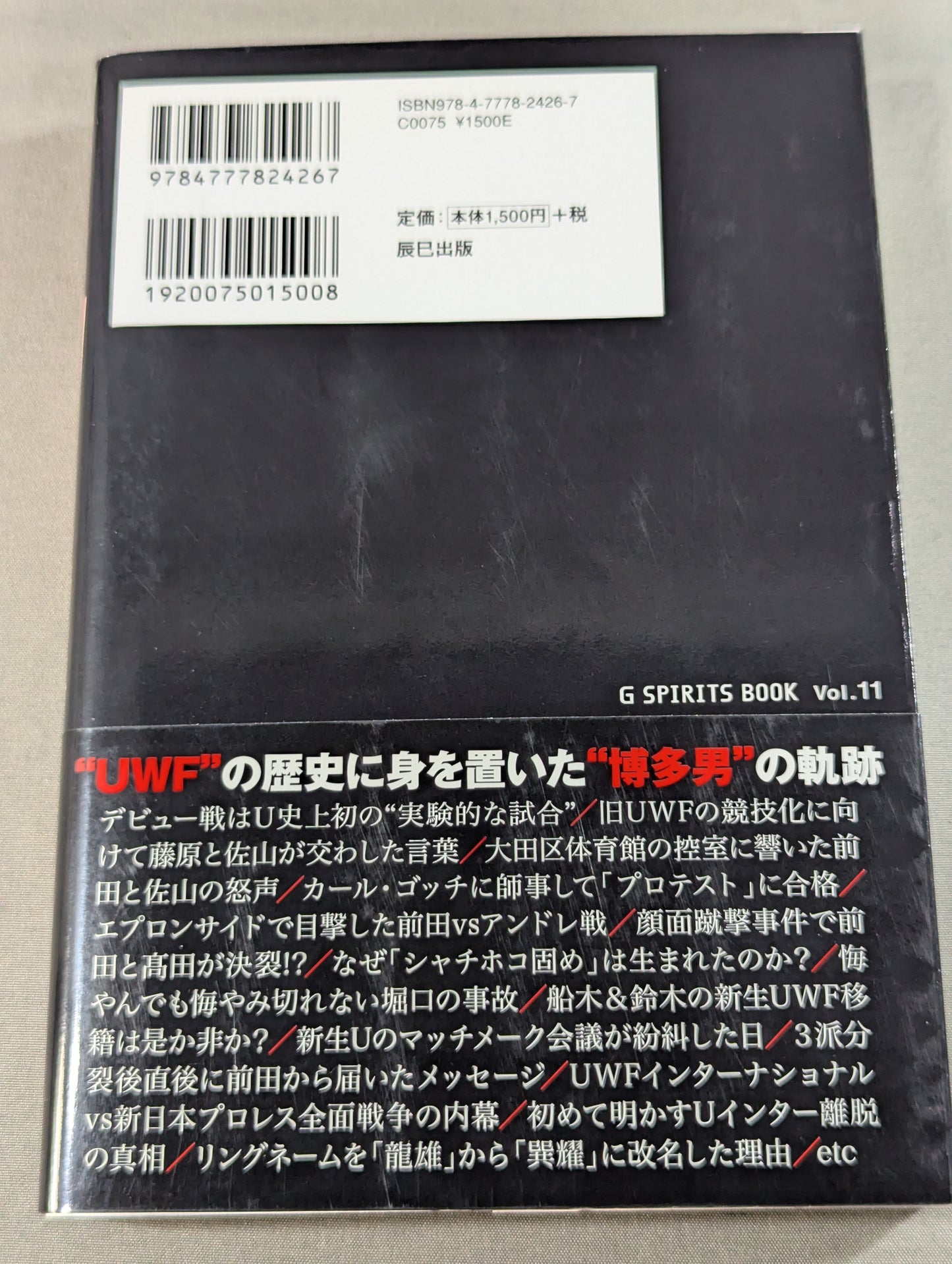 私説UWF 中野巽耀自伝