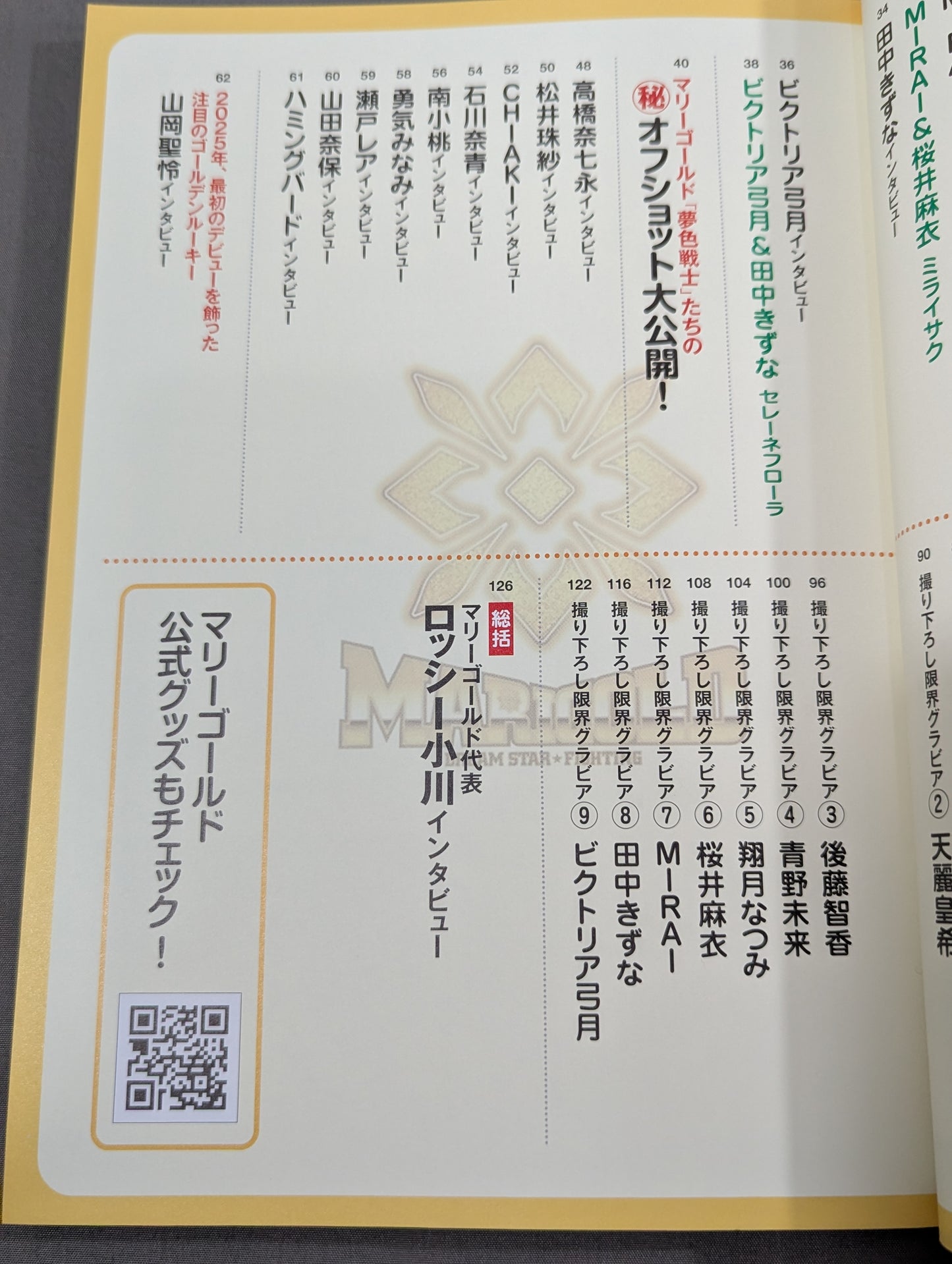 マリーゴールド公式ファンブック