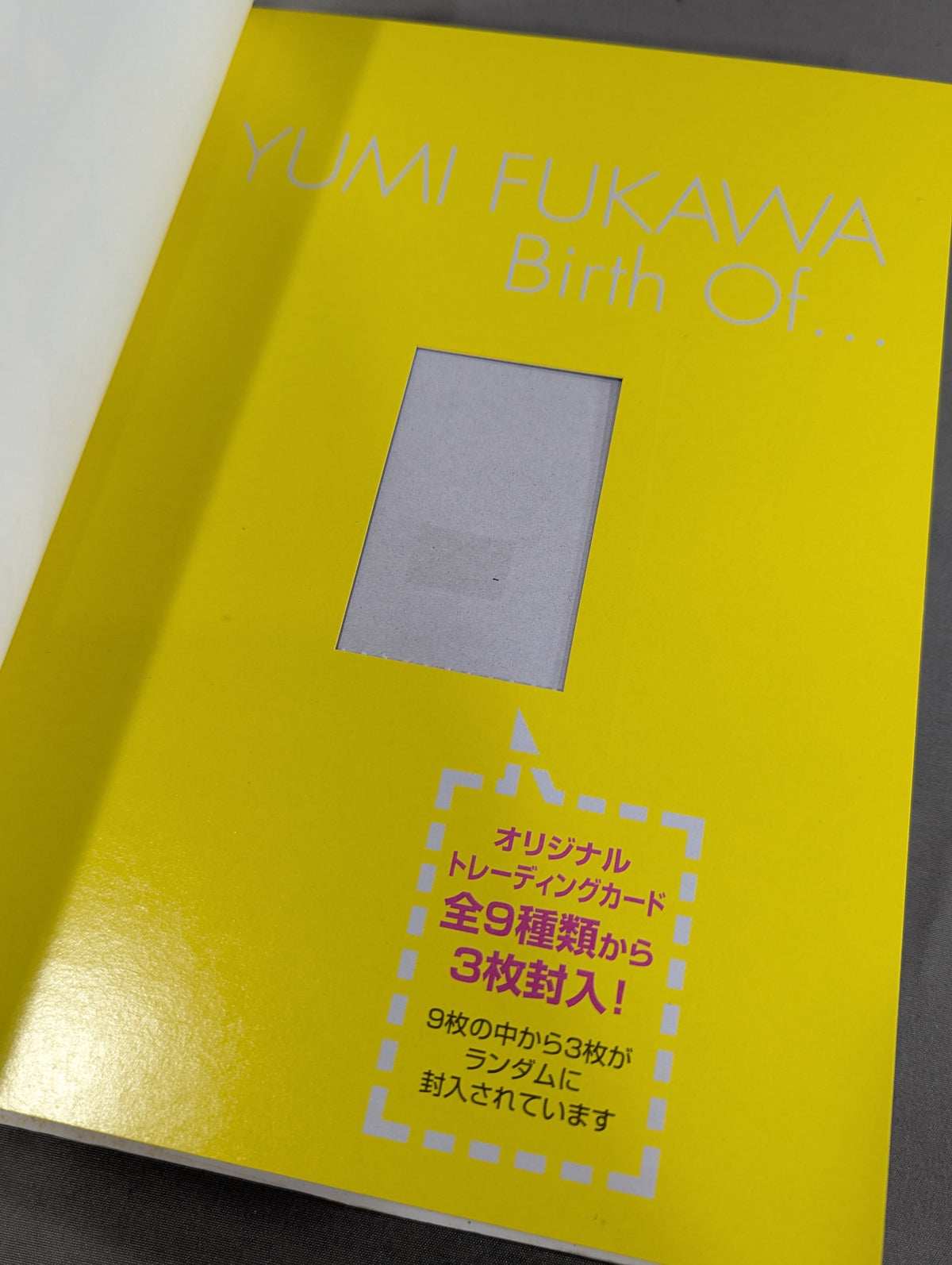 府川唯未 写真集 YUMI FUKAWA Birth of・・・