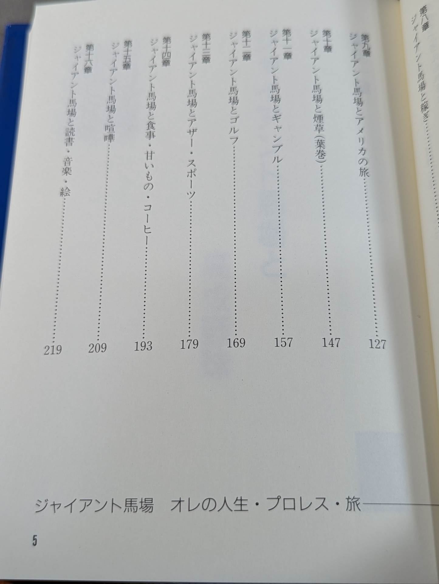 Giant Baba  Ore's Life, Pro Wrestling ・Travel