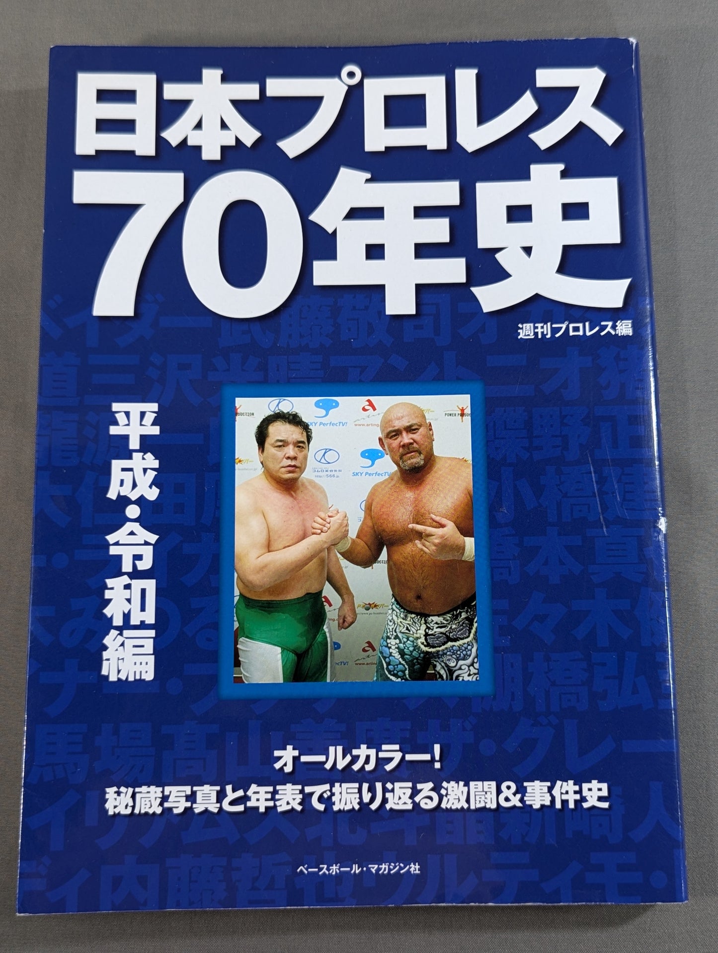 日本プロレス70年史 平成・令和編
