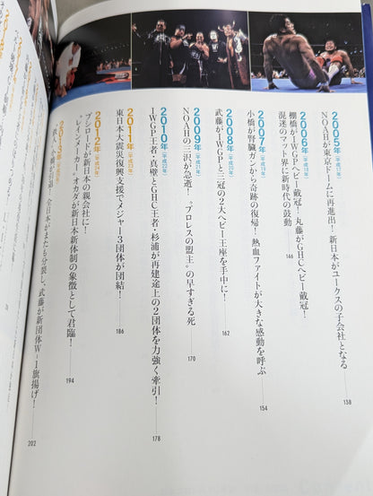 日本プロレス70年史 平成・令和編