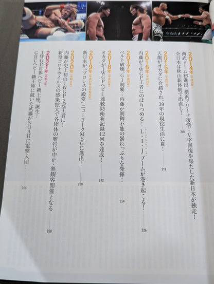 日本プロレス70年史 平成・令和編