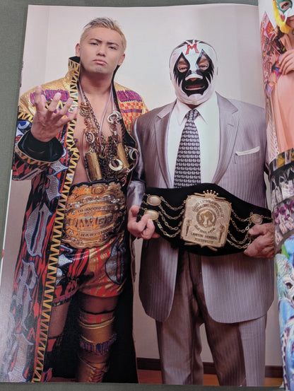 [Yuzu Pon Mask & iotica hand signed autograph] FOTOLIBRE de Mascara Numero.43
