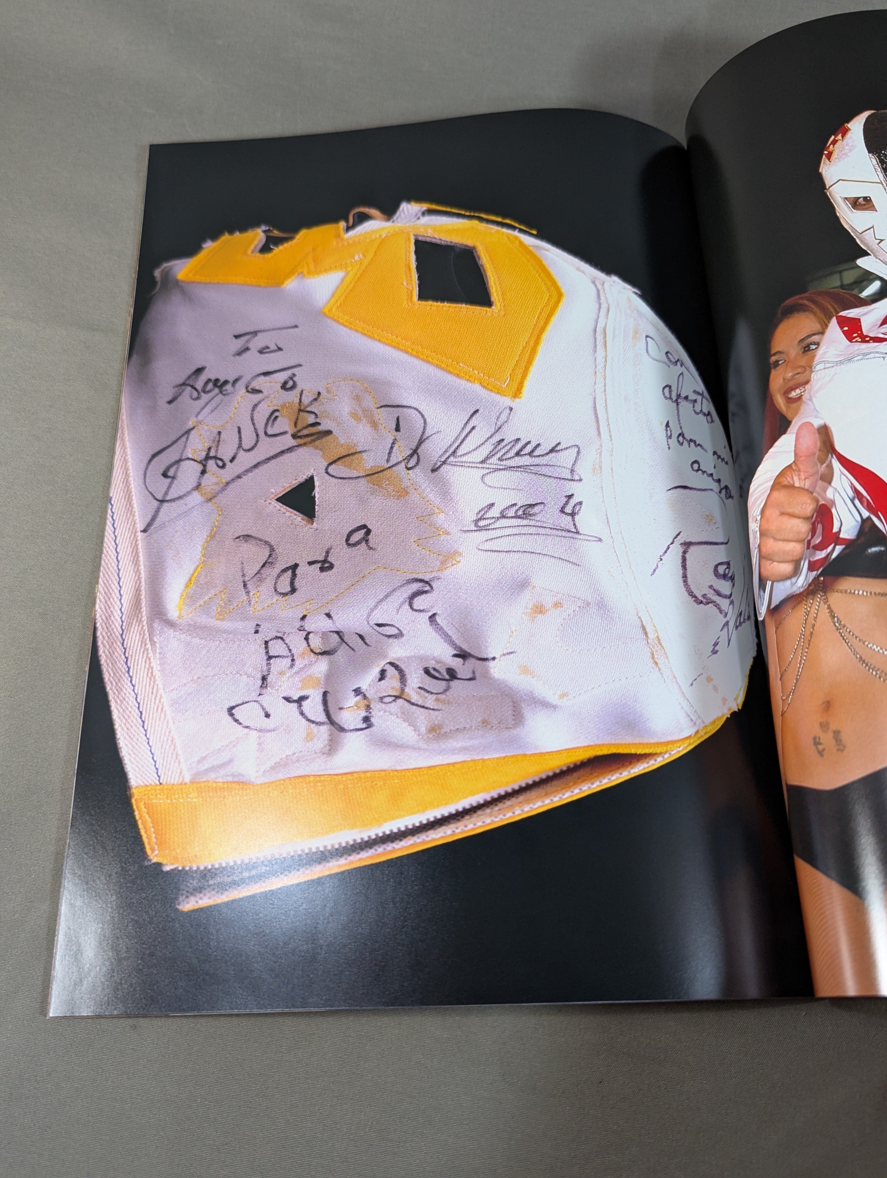 ドクトル・ワグナーJr. 直筆サイン入り】FOTOLIBRE de Mascara Numero