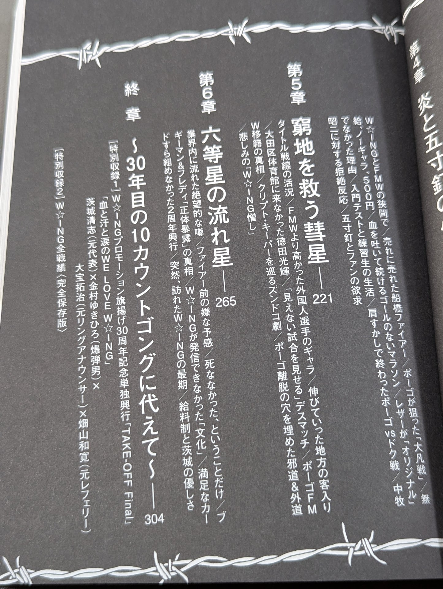 W★ING 流れ星伝説 星屑たちのプロレス純情青春録