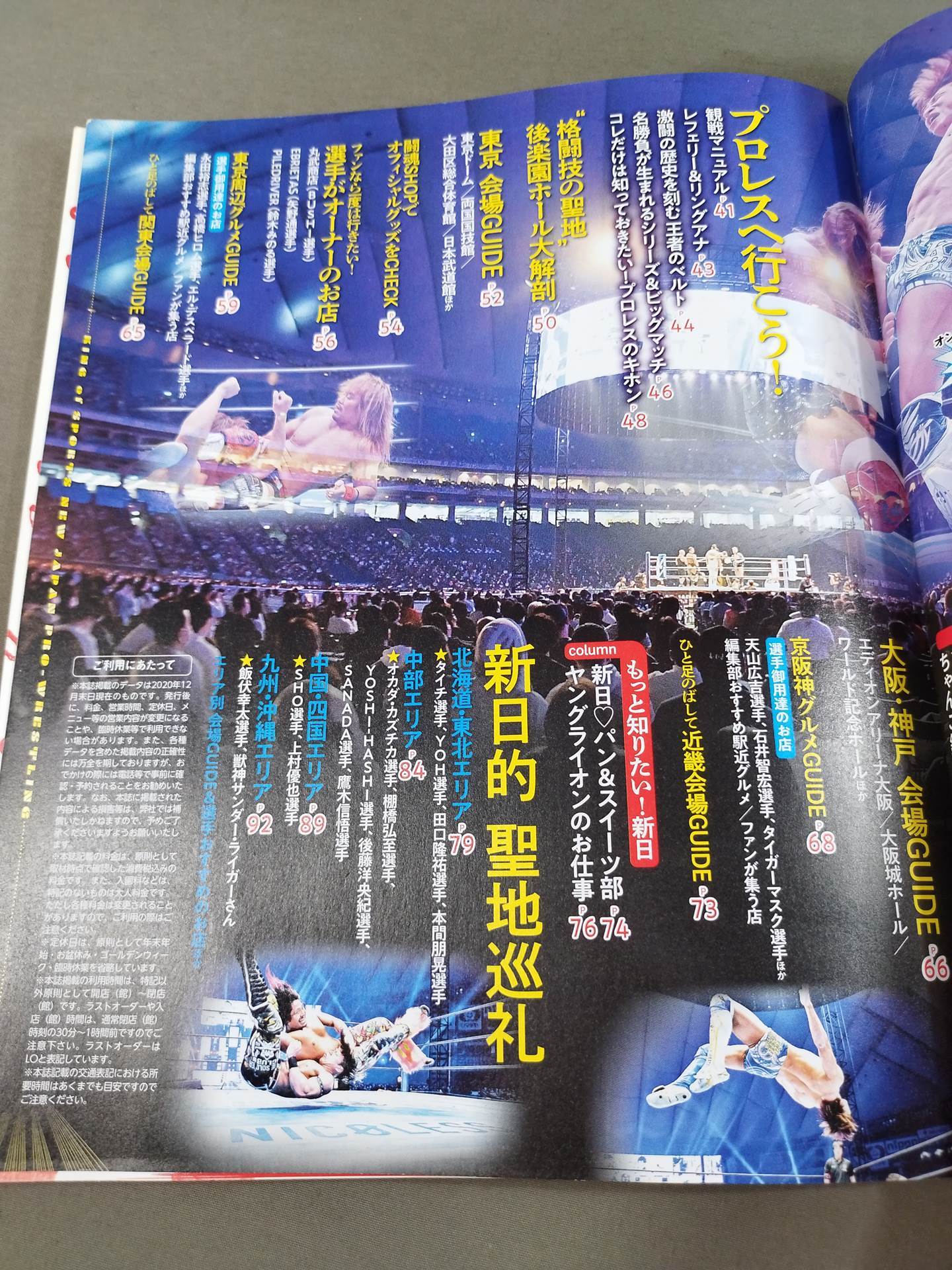 Rurubu New Japan Pro Wrestling  Official Guidebook