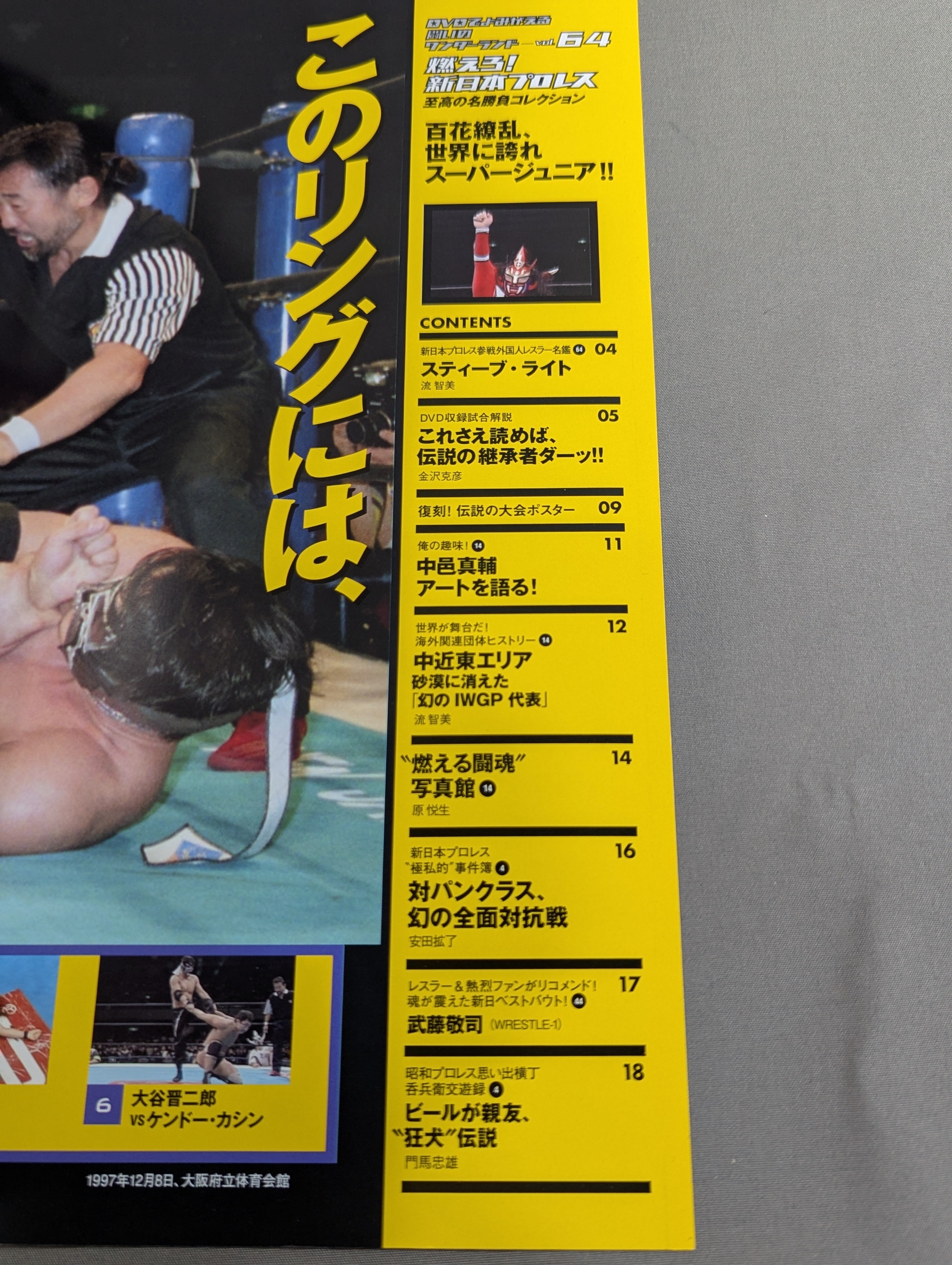 燃えろ!新日本プロレス vol.64 – 闘道館