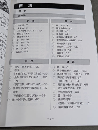 中国拳法 眼鏡王蛇 the king cobra