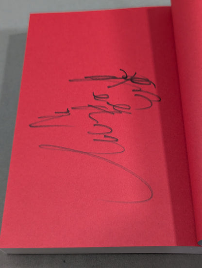 【hand signed autograph】  private theory UWF Tatsuyo Nakano autobiography