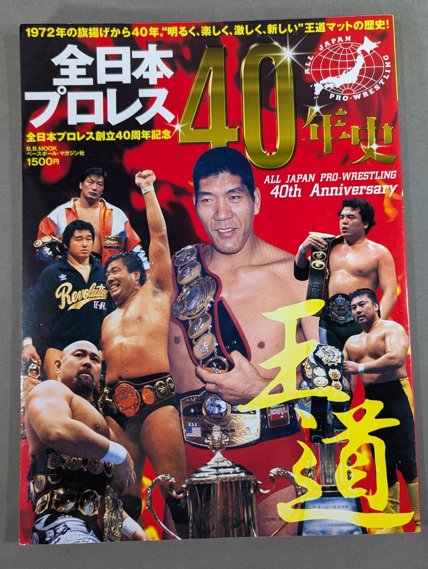 All Japan Pro Wrestling  40th Anniversary All Japan 40 years of Pro Wrestling  history