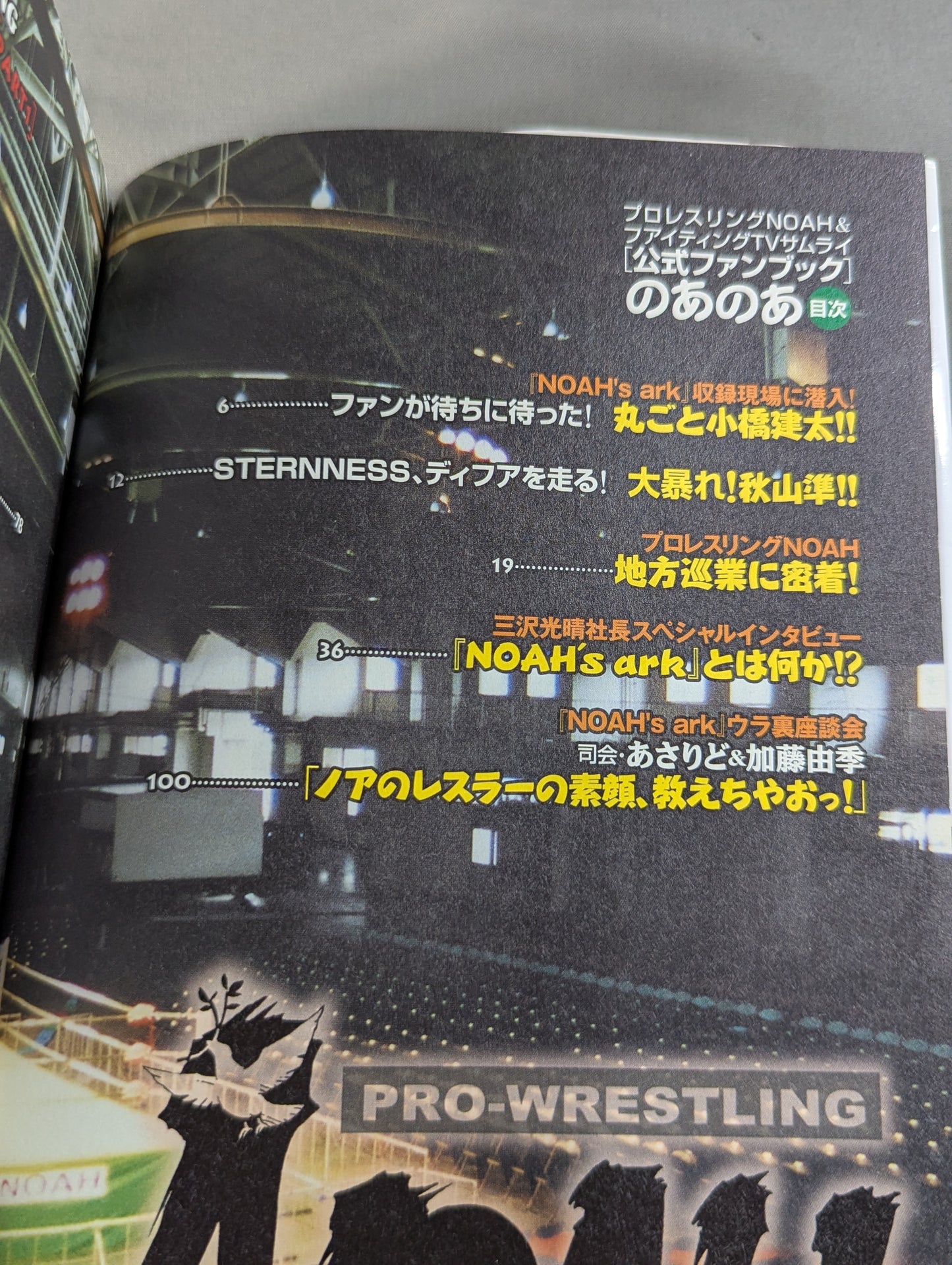 のあのあ NOAH&サムライTV 公式ファンブック