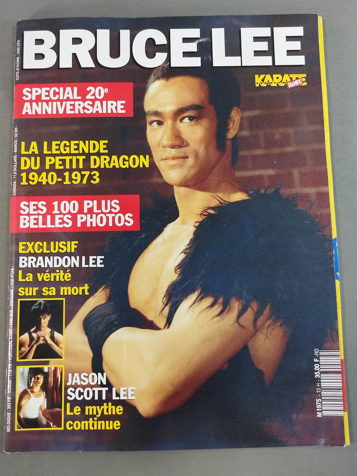 BRUCE LEE KARATE BUSHI DO SPECIAL 20e ANNIVERSAIRE