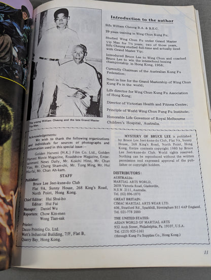 MYSTERY OF BRUCE LEE