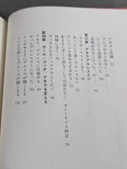 【Akira Maeda  hand signed autograph 】Akira back to back