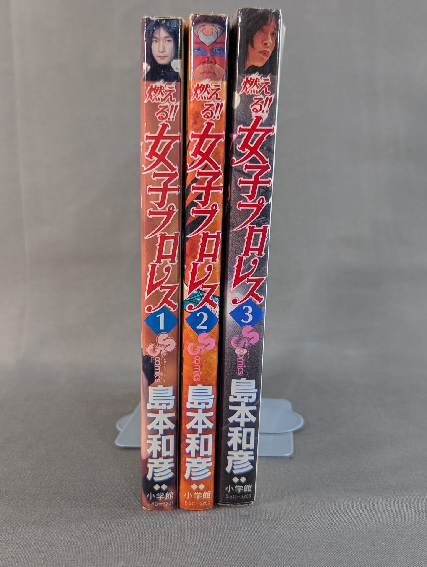 【全3巻セット】燃える!!女子プロレス