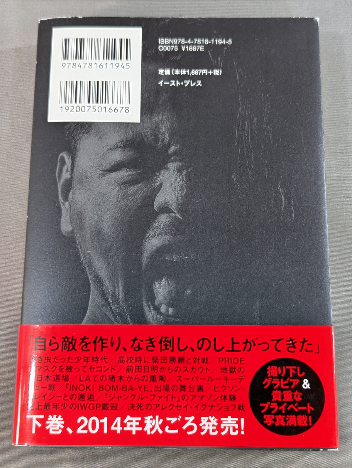 Shinsuke Nakamura  Autobiography King of Strong Style 1980-2004 Volume 1