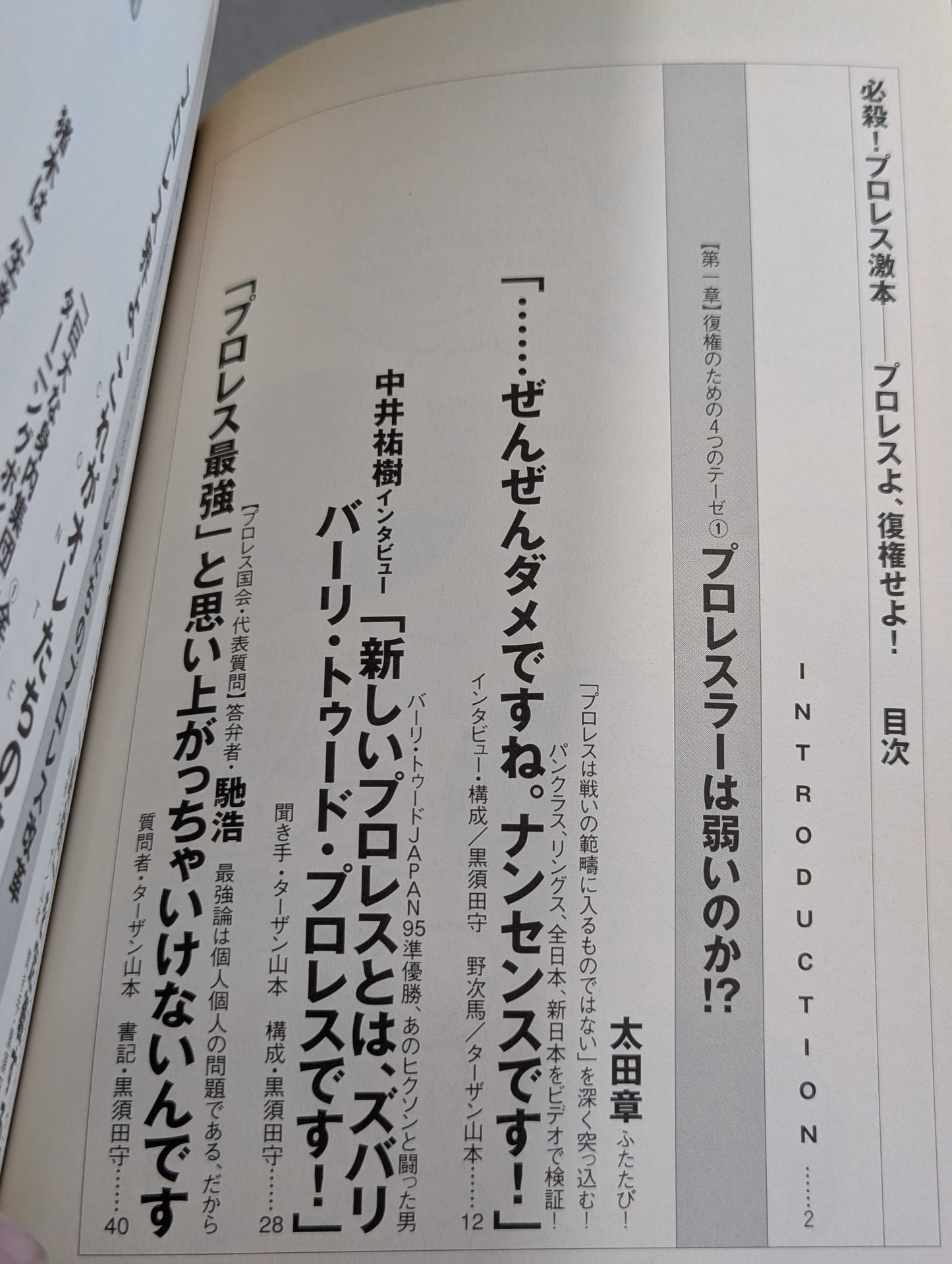 Deadly! Pro Wrestling  Gekimoto 2 Say it again Pro Wrestling , reinstate!