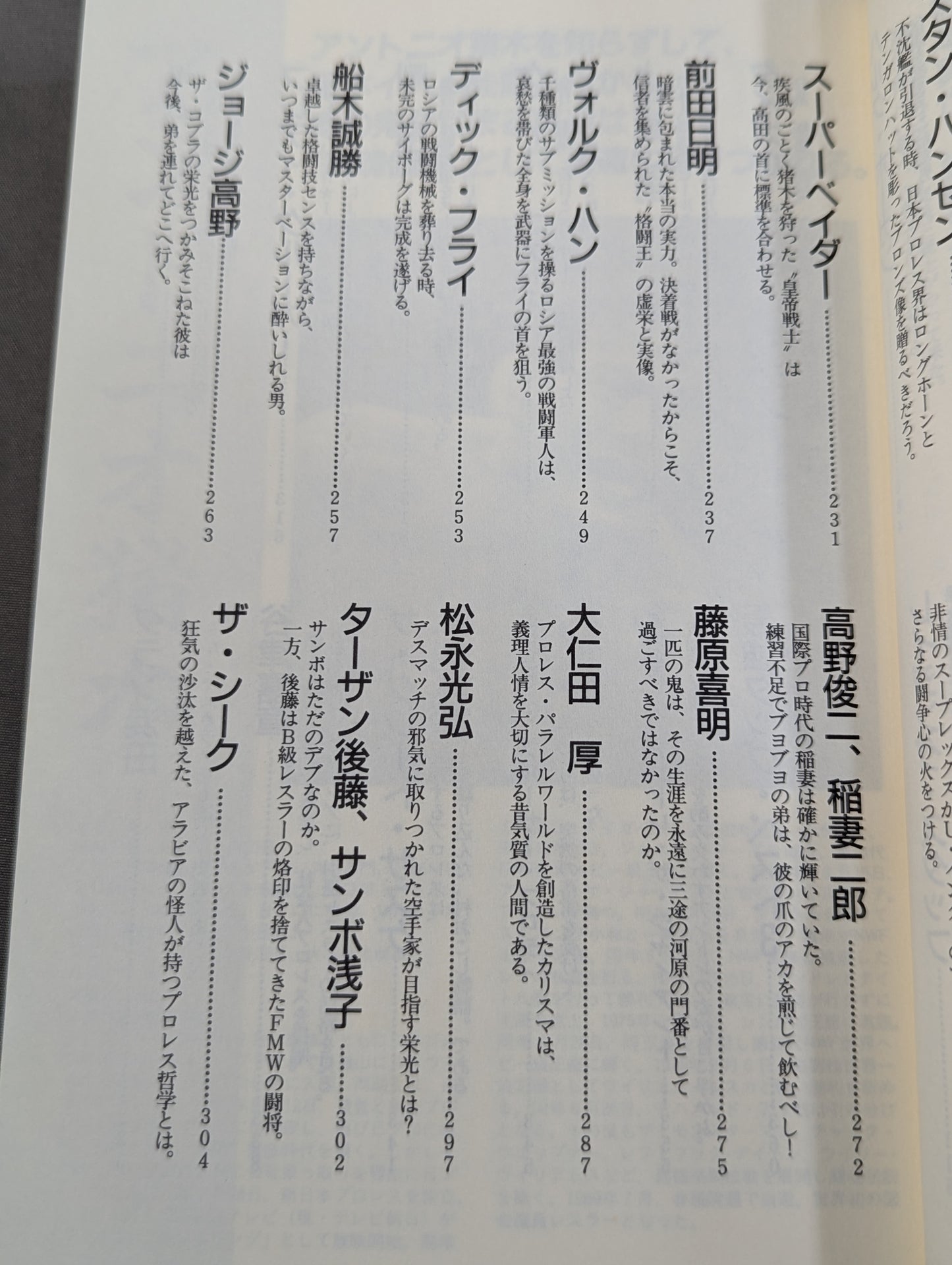 プロレスラーってこんなヤツ全集