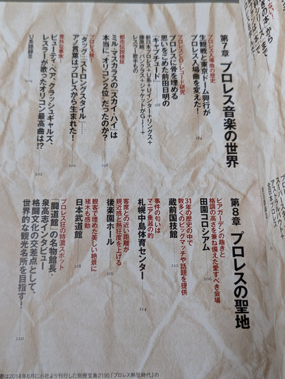 Fully preserved version! Showa 40s Men's Pro Wrestling Culture Encyclopedia