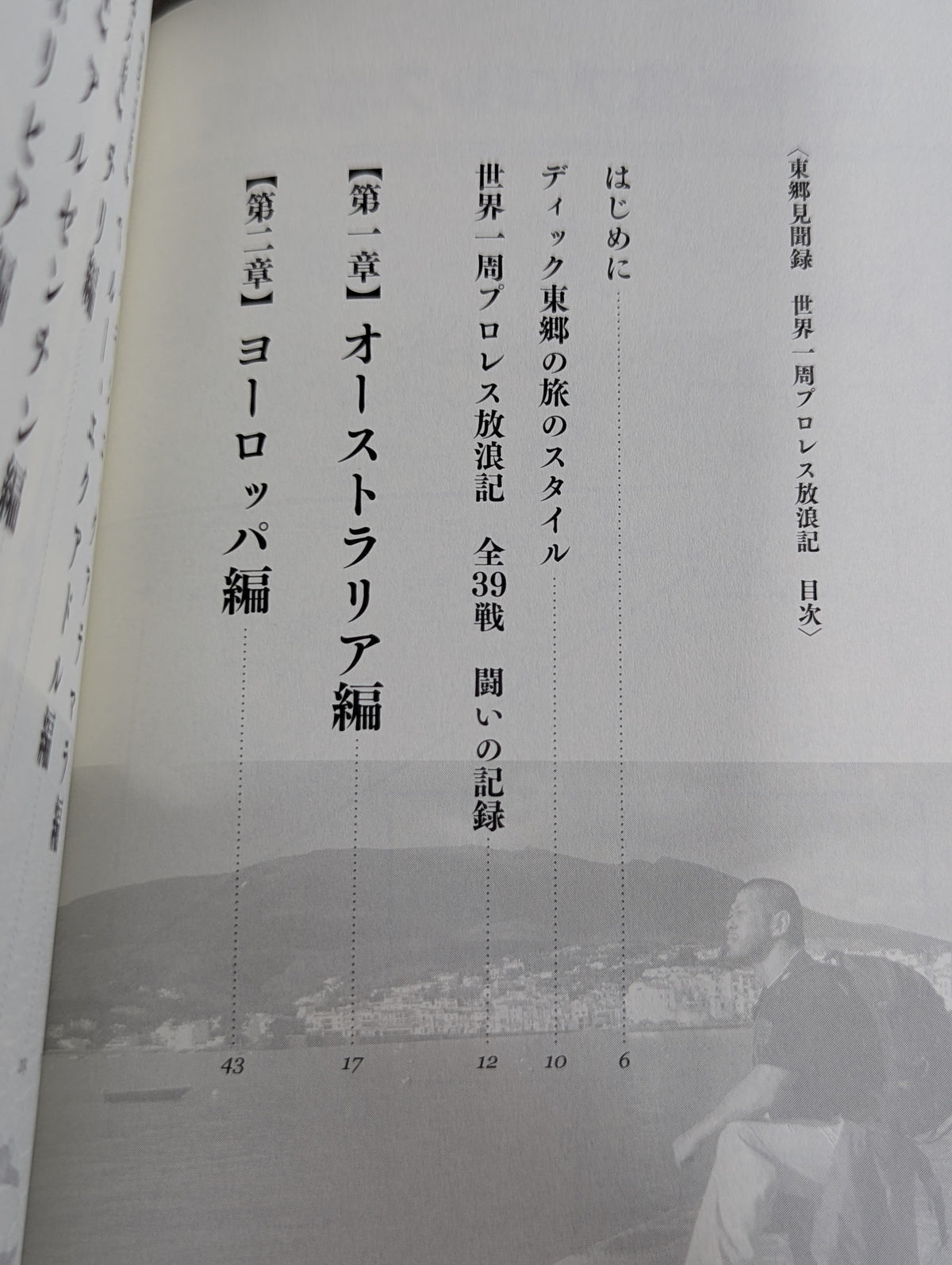 【直筆サイン入り】東郷見聞録 世界一周プロレス放浪記