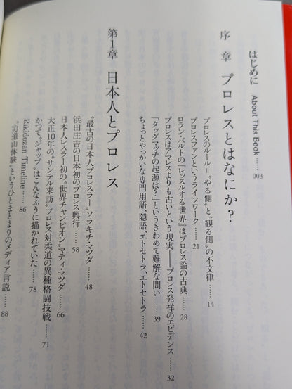 プロレス入門 神がみと伝説の男たちのヒストリー