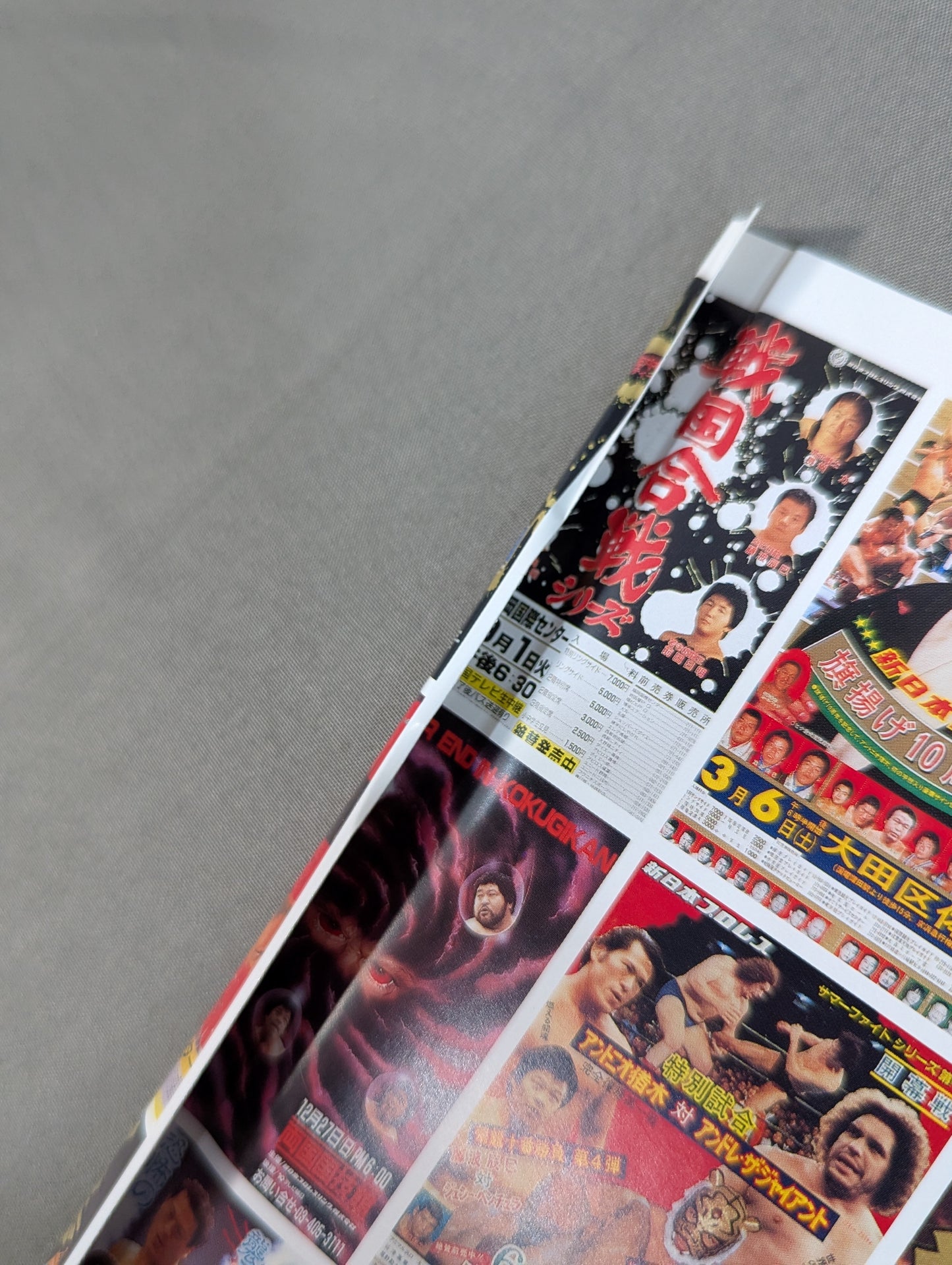 New Japan Pro Wrestling  20 Years History 20th Anniversary Collector's Edition