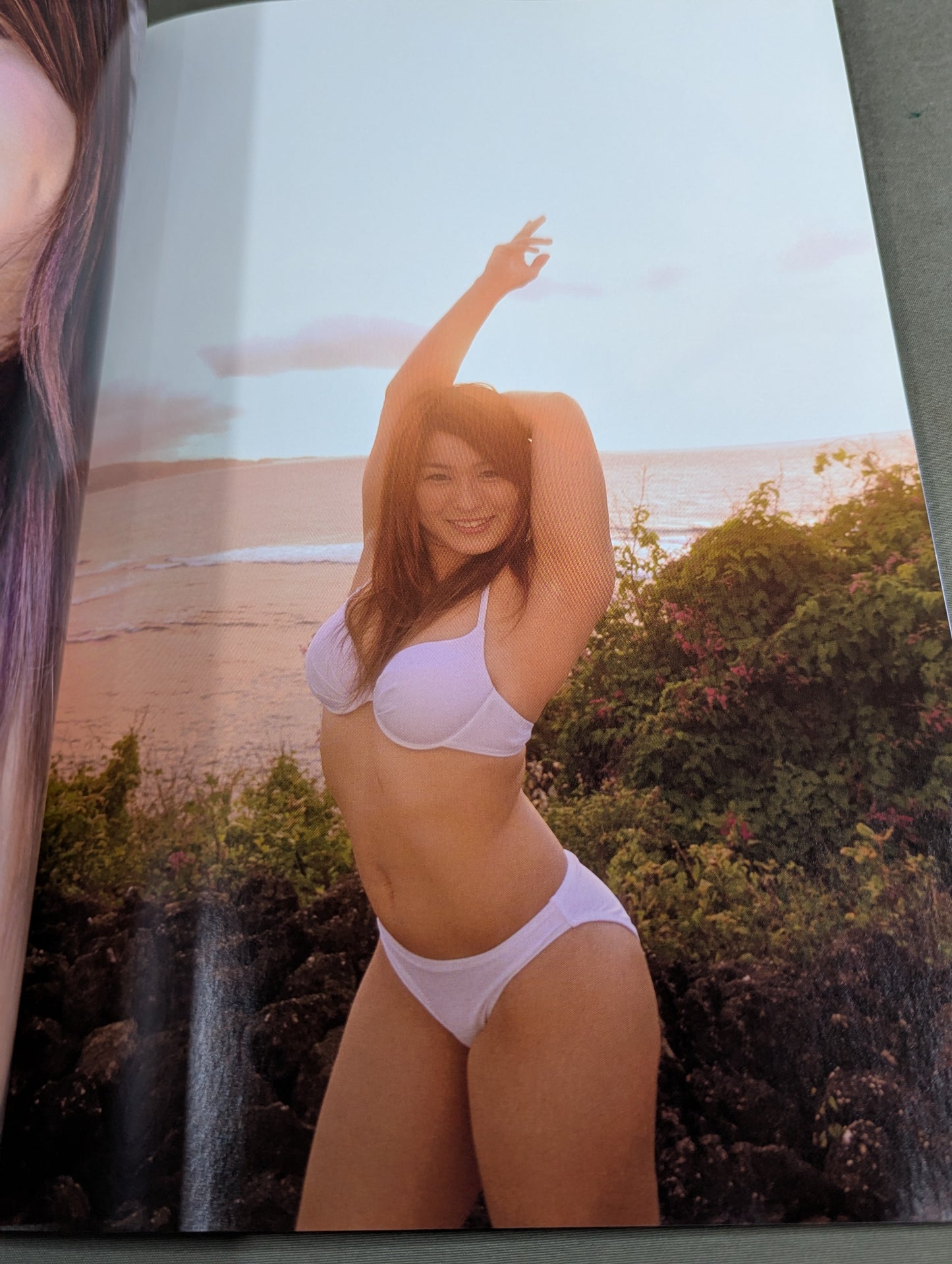 [Io Shirai (Iyo Sky)  hand signed autograph 】FOTOLIBRE de Mascara Numero.49