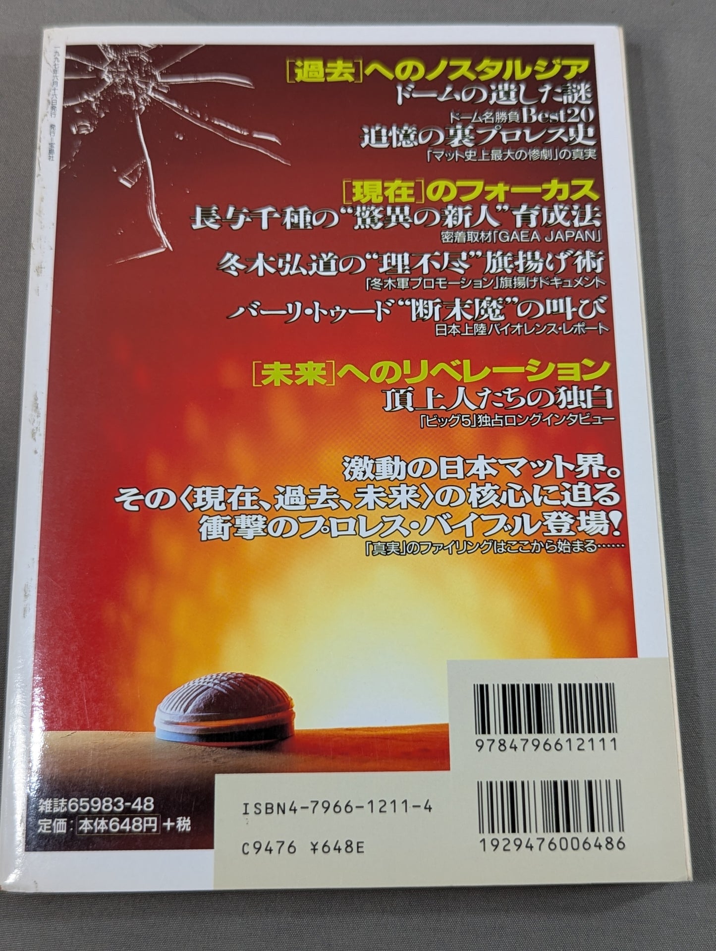Separate volume Takarashima Special Compilation Pro Wrestling  Reading Book Files Vol.1