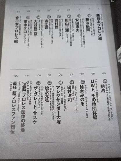 Our Pro Wrestling  Vol.13 The truth about pro wrestler's "withdrawal from promotion "