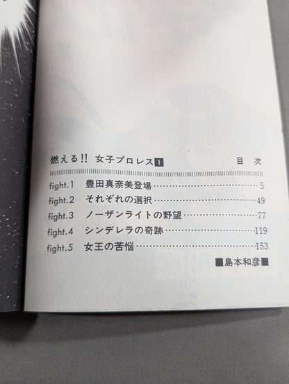 【全3巻セット】燃える!!女子プロレス