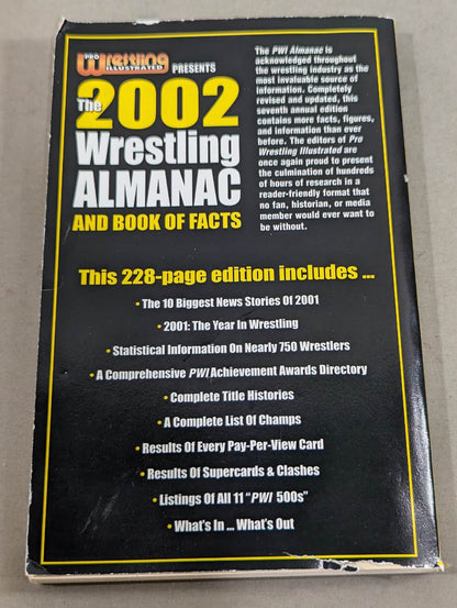 THE WRESTLING ALMANAC BOOK OF FACTS 2002