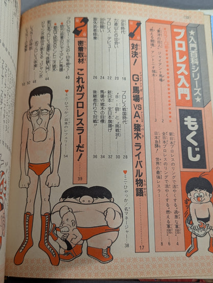プロレス入門 小学館入門百科シリーズ⑨(改訂版)
