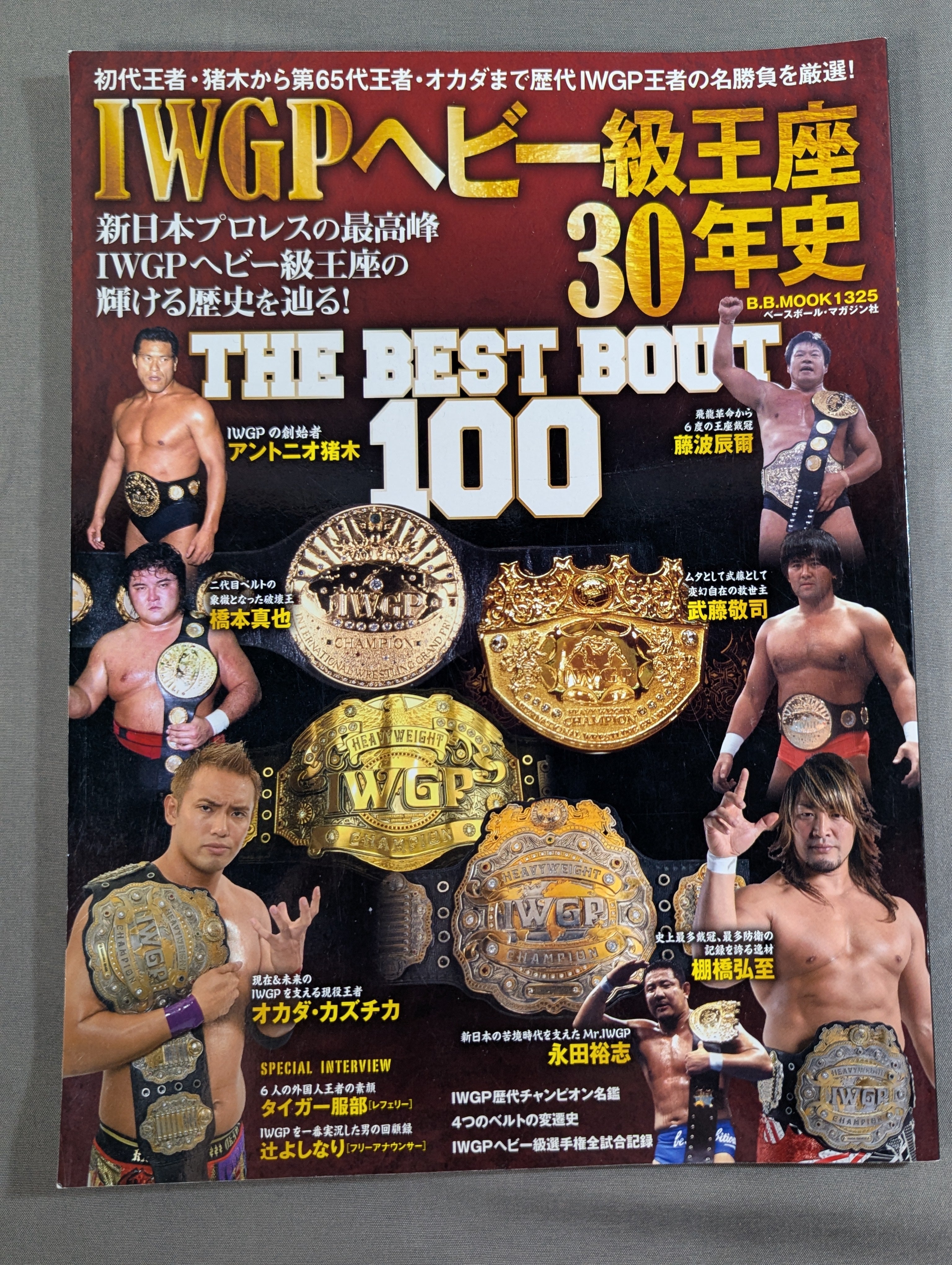 IWGPヘビー級王座30年史 THE BEST BOUT 100 – 闘道館