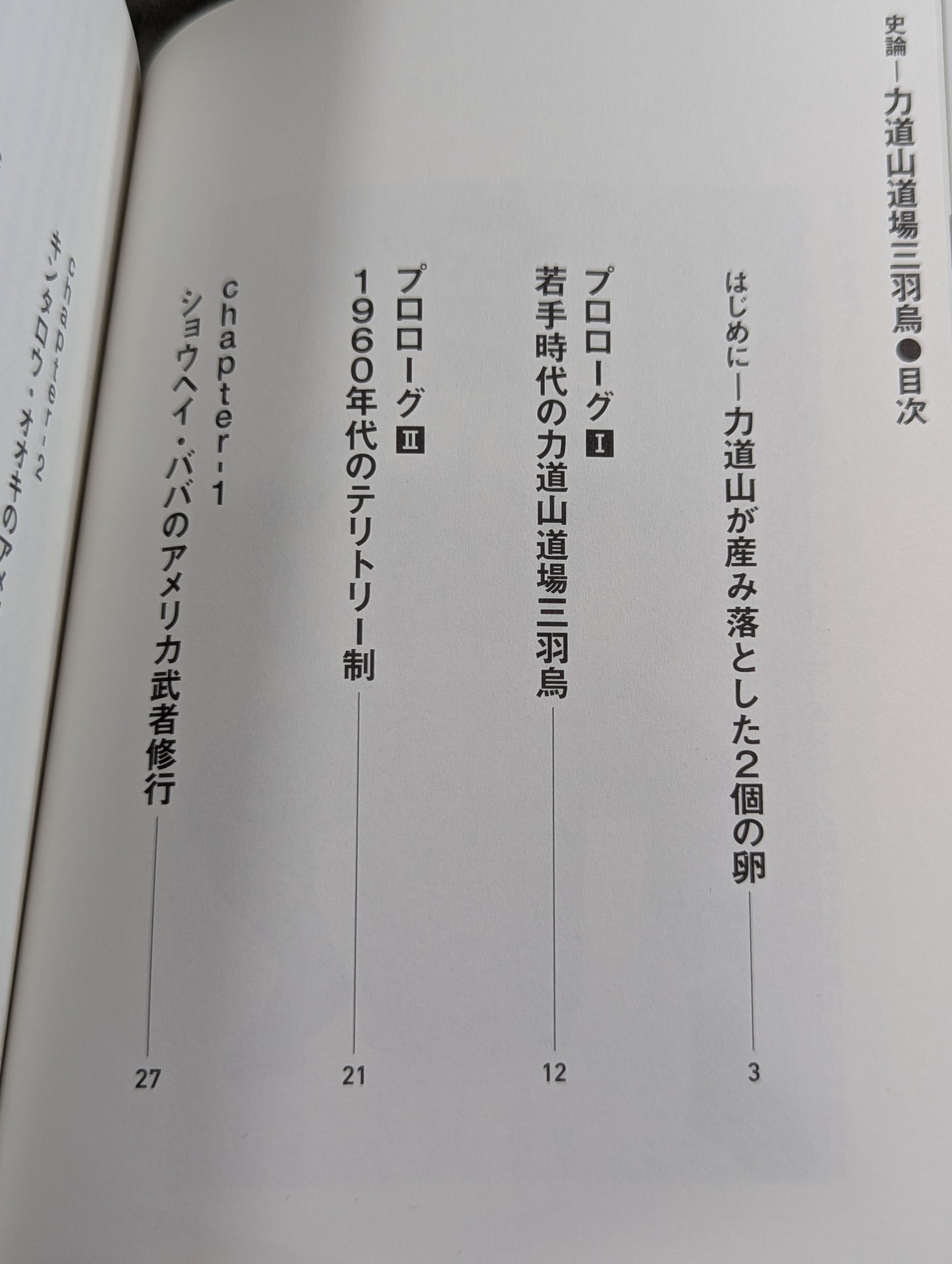 Historical Theory-Rikidozan Dojo Three Crows