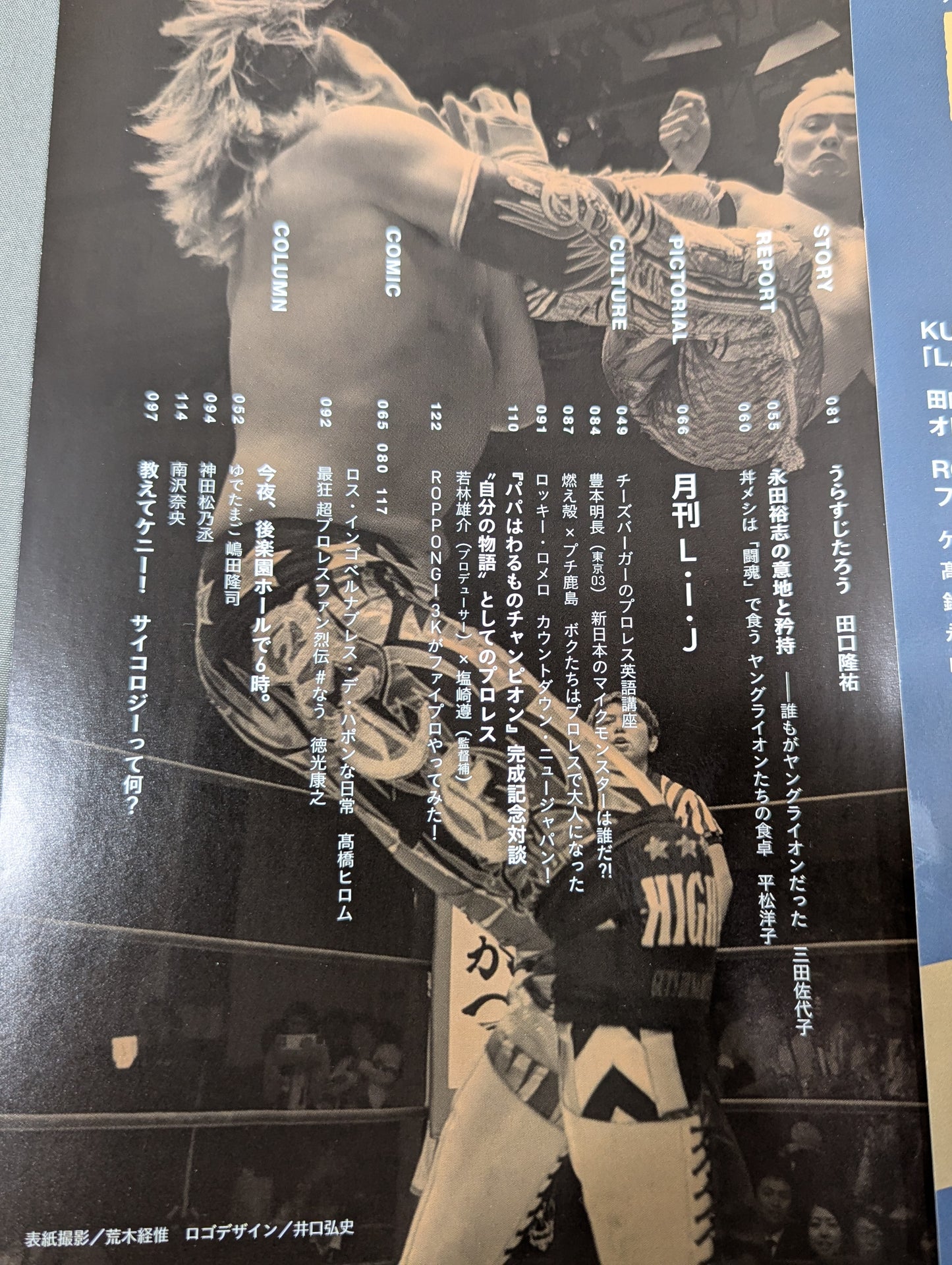 "New Japan Pro Wrestling  World" Official Book NEW WORLD vol.2