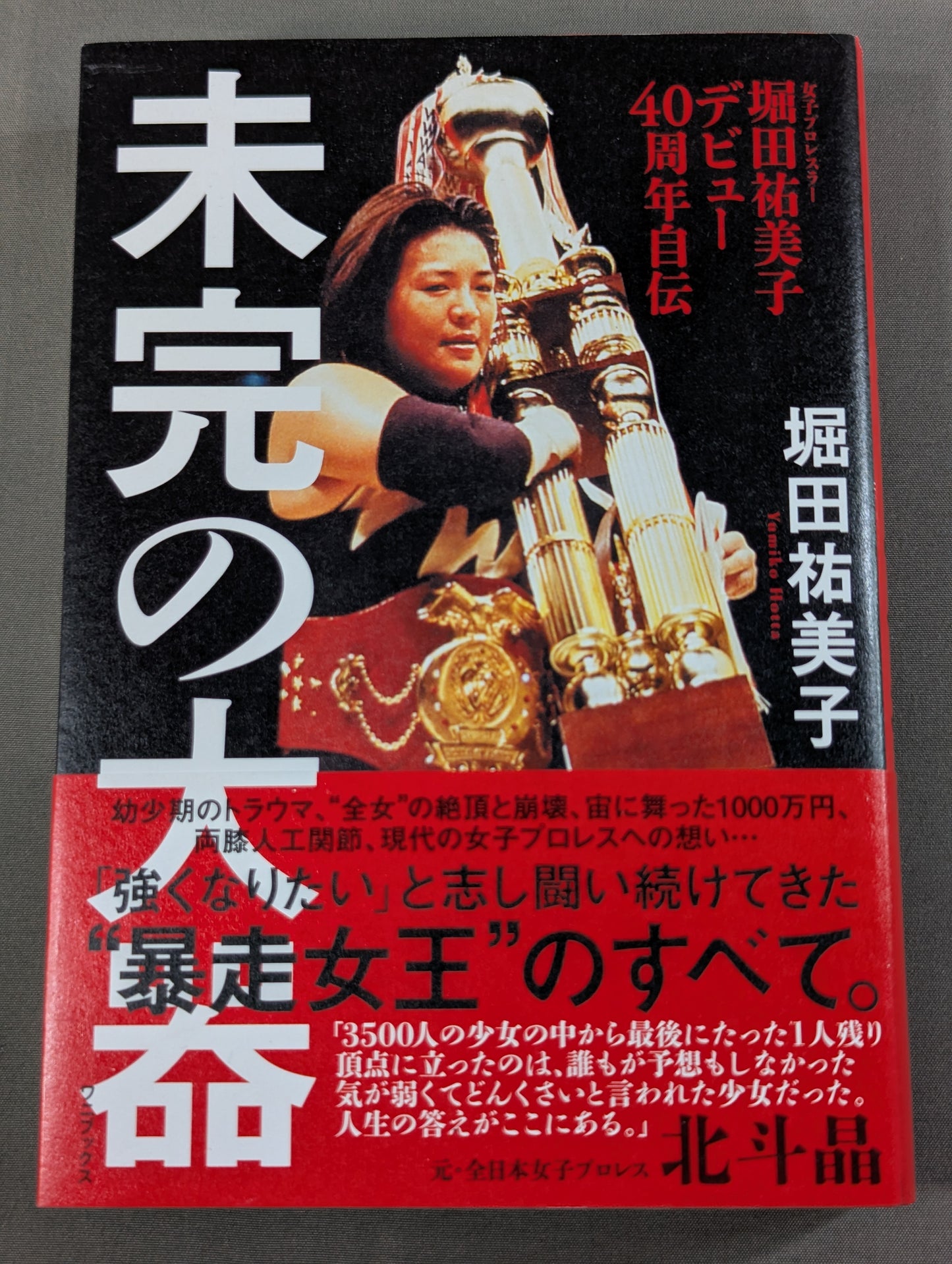 堀田祐美子 デビュー40周年自伝  未完の大器