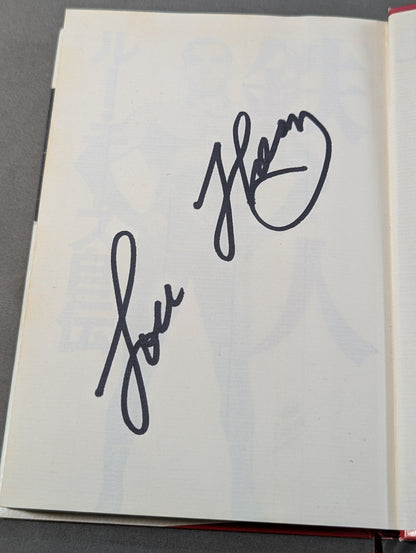 【hand signed autograph】 Iron Man Lou Thesz Autobiography