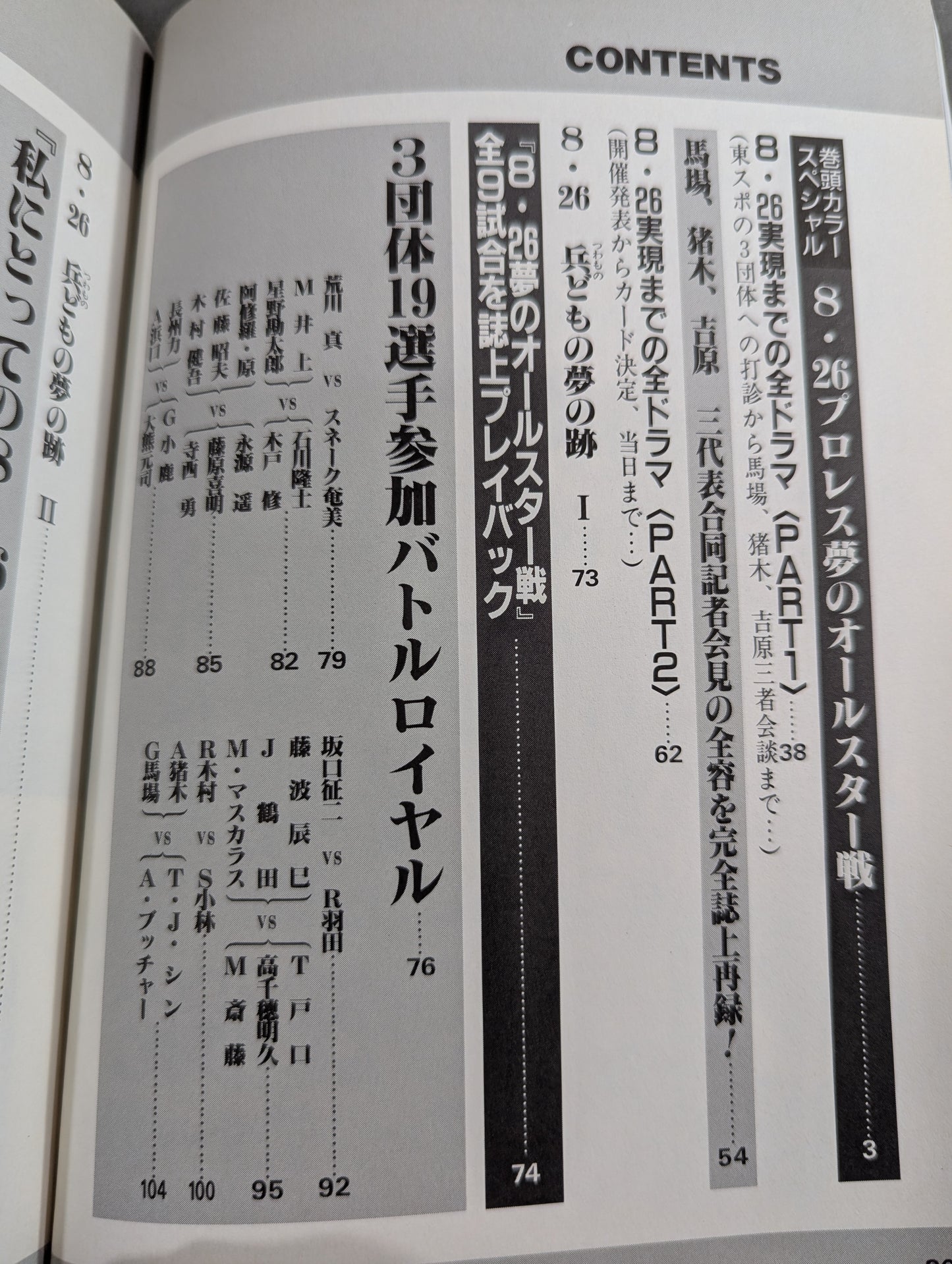 検証 8.26プロレス夢のオールスター戦