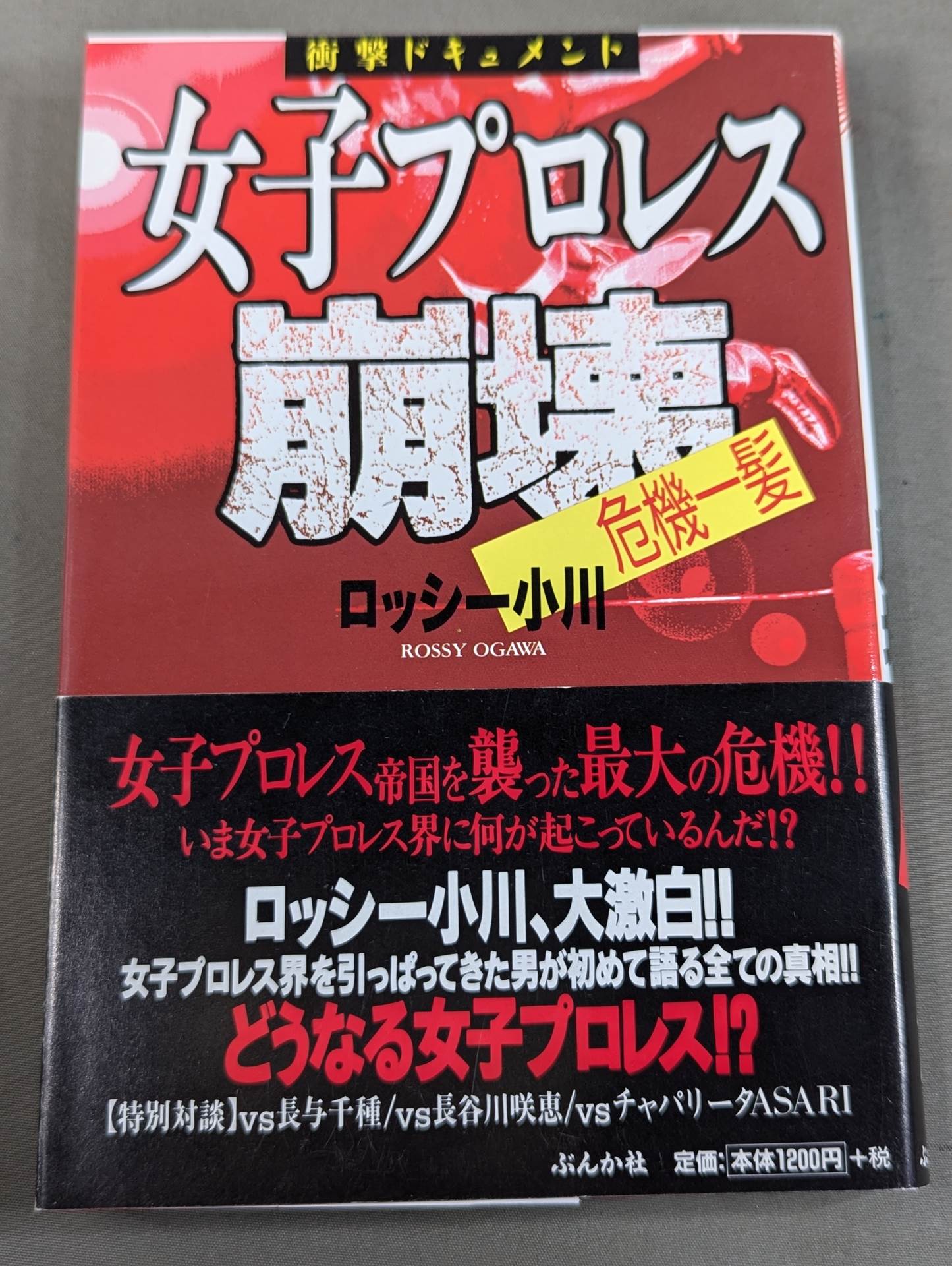 衝撃ドキュメント 女子プロレス崩壊 危機一髪